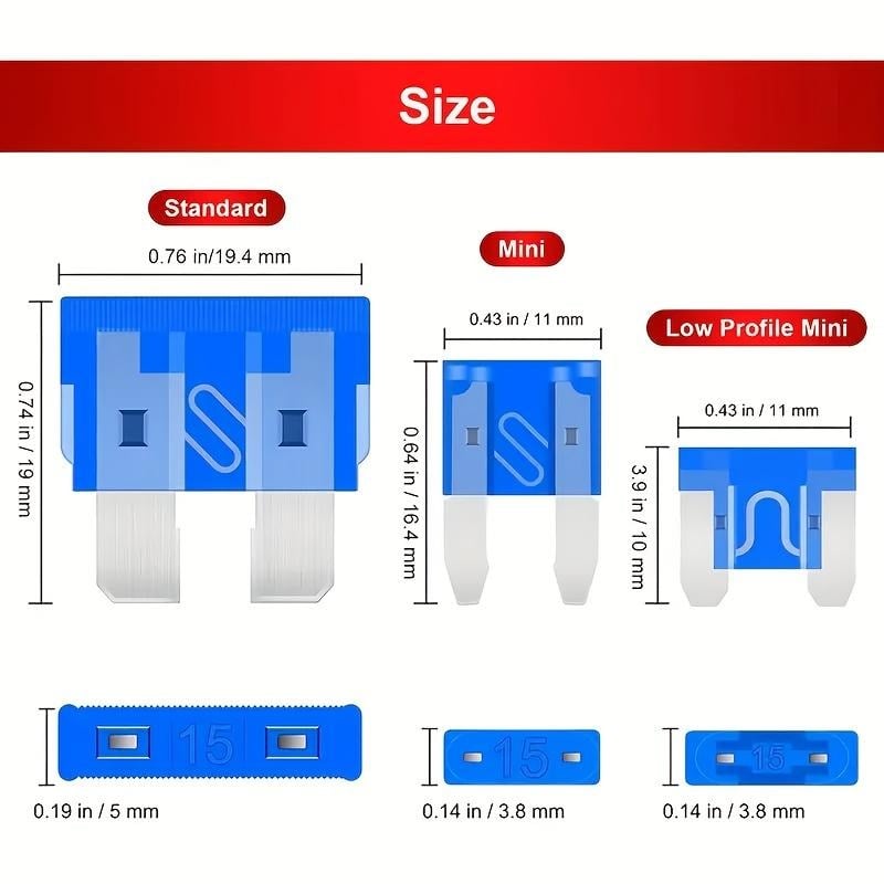 🚗🔥306PCS&Car Blade Fuse Assortment Set