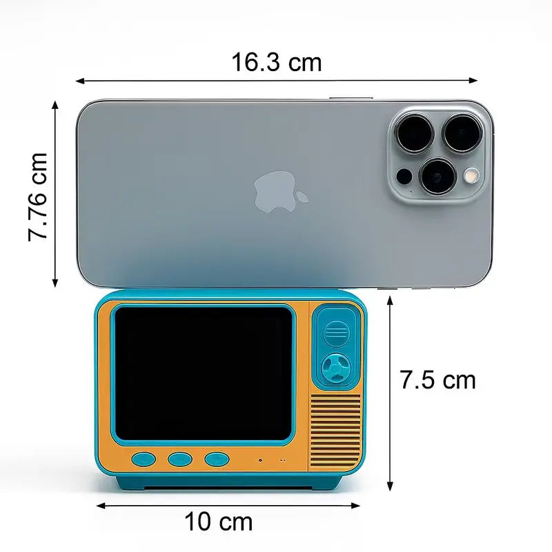 📺 Mini Retro TV Game Console – 308 Games, 2.8” Screen & Wireless Controller