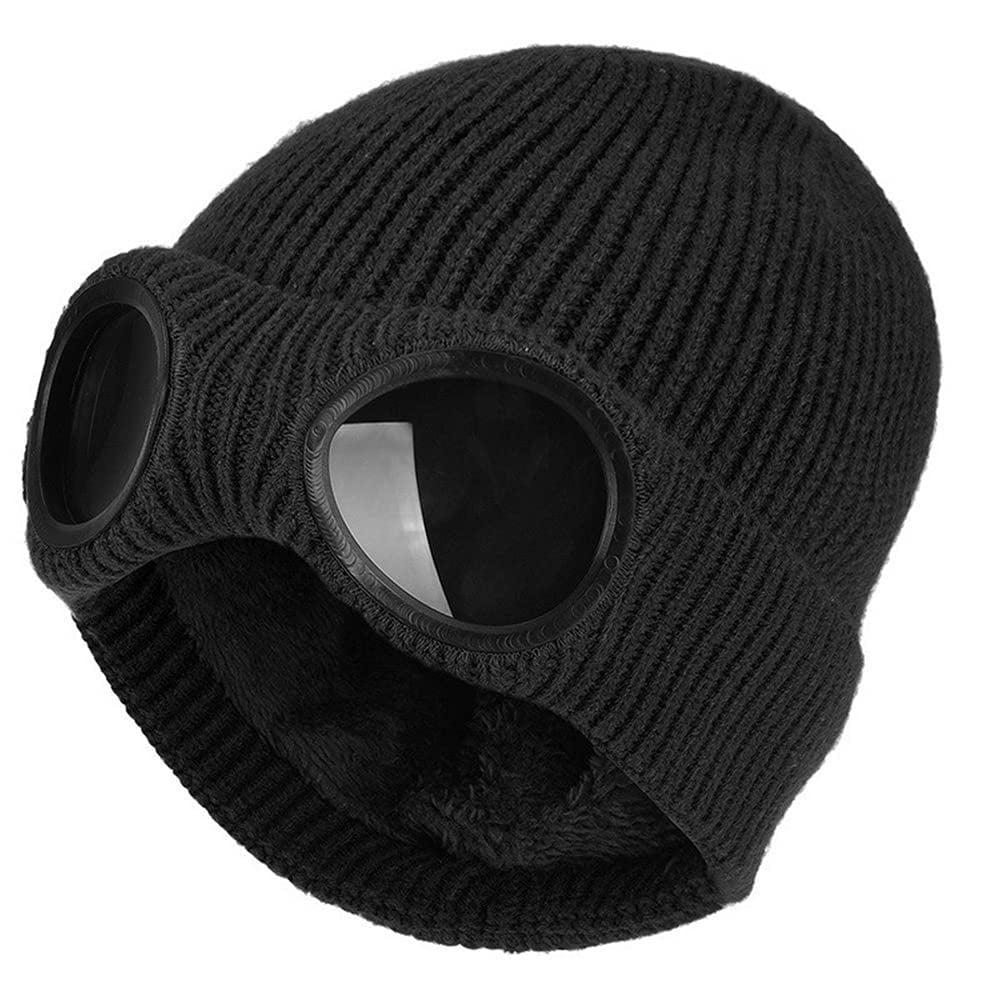 ❄️ Fleece-Lined Goggle Beanie – Warm, Cozy & Ready for Winter