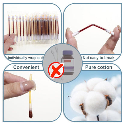 Snap-Activated Iodophor Swabs – Pre-Filled Portable Applicators