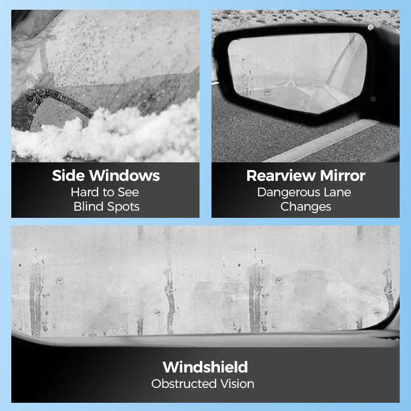 🚗 Anti-Fog Glass Coating – Easy Sponge Applicator for Car Windows & Mirrors