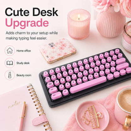 💅 Long Nail Keyboard Key Toppers – Cute Raised Silicone Typing Accessories