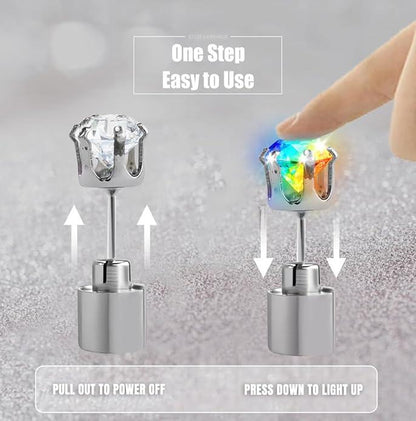 ✨ LED Light-Up Earrings – Make Your Night-Out Look Glow