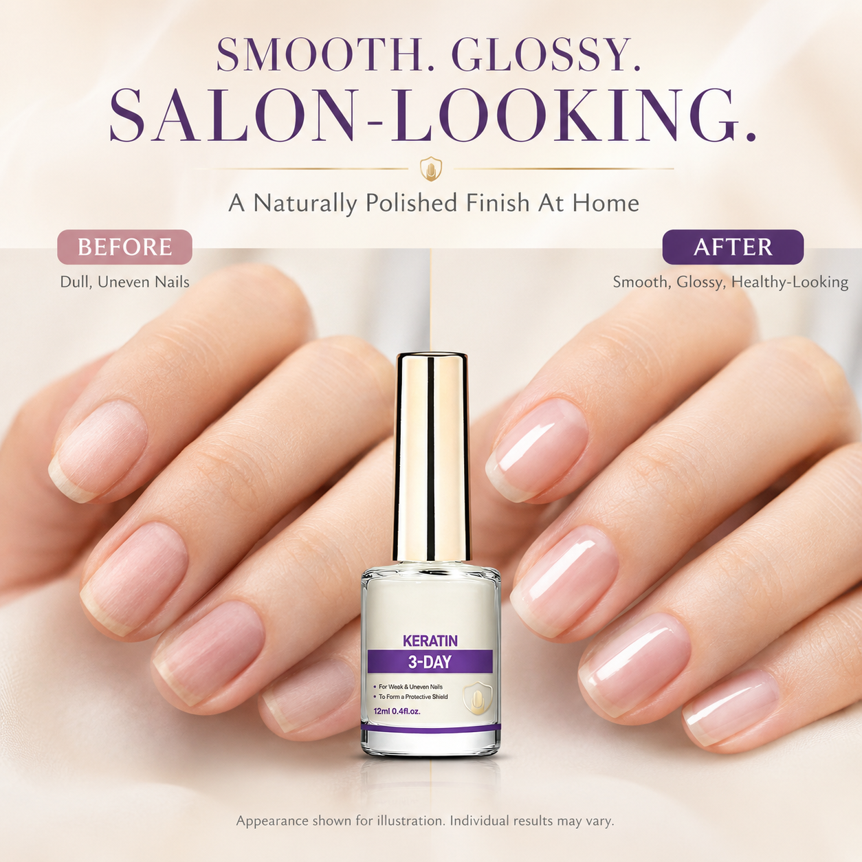 💅Nail Strengthener Treatment-Get Stronger-Looking Nails Naturally
