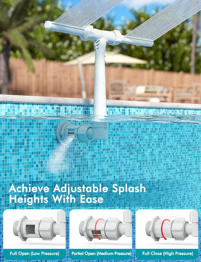 ✨Pool Fountain - Dual Spray Water Fountains for Above Ground🔥