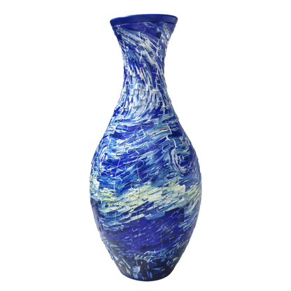 ✨ 3D DIY Puzzle Vase – 11 Creative Designs, Decorative Flower Vase & Craft Gift