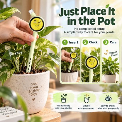 🌱 Smart Plant Care Sensor – 4-in-1 Emoji Plant Monitor
