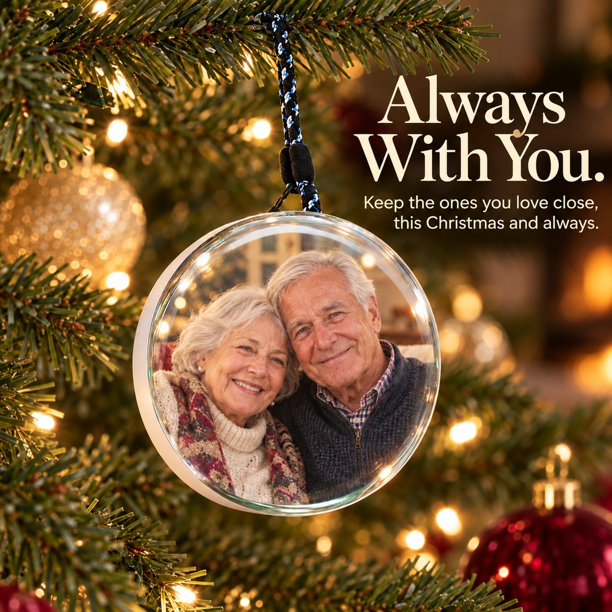 ❤️Personalized Memory Orb – Photo & Video Keepsake for Family, Pets & Special Moments