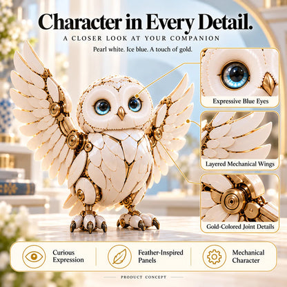 🦉2-in-1 Transforming Mechanical Owl Egg -A Mystery Egg,A Remarkable Owl Reveal