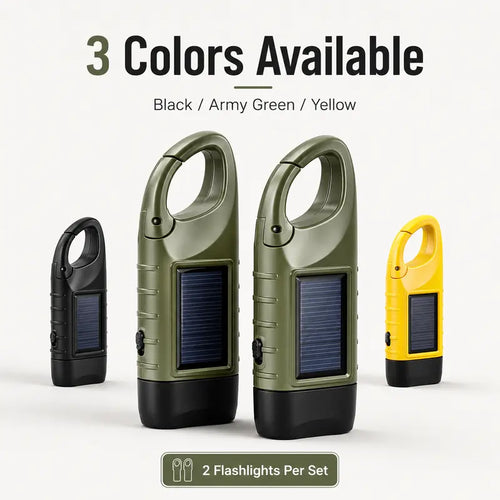 2-Pack Emergency Flashlights – Stay Ready Even When the Power Is Out