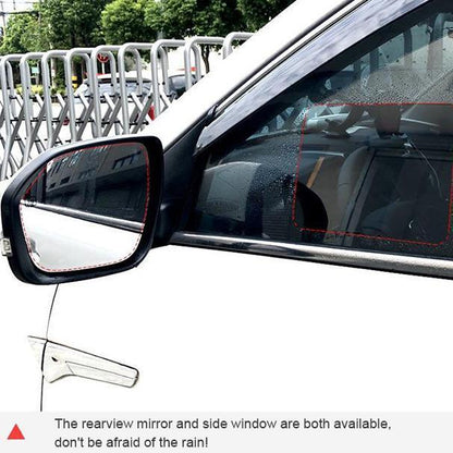 💧 Car Side Mirror Anti-Fog Film – Rain-View PET Sheets