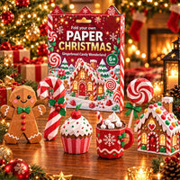 🍪Gingerbread Wonderland(5 Crafts)