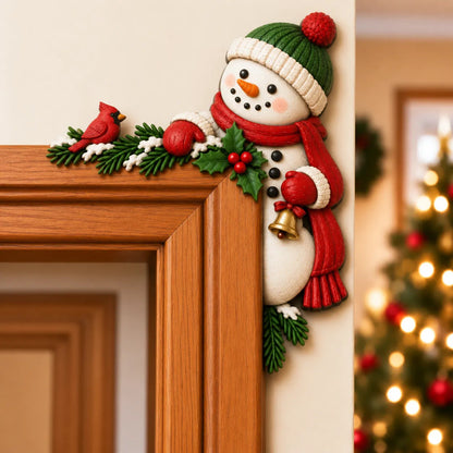🎅Christmas Peekaboo Door Decor – A Little Holiday Surprise Around Every Corner