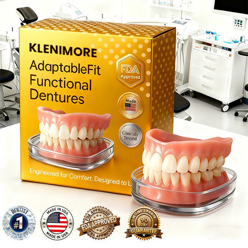 Realistic Upper & Lower Dentures - Natural-Looking Teeth Replacement