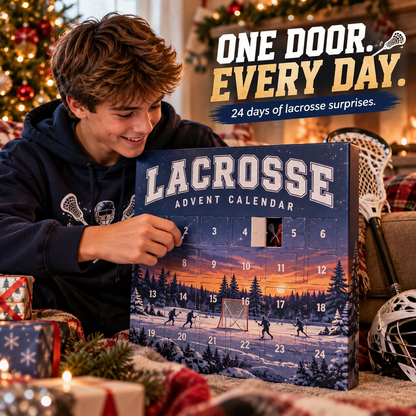 🥍24-Day Lacrosse Advent Calendar – Count Down to Christmas, One Surprise at a Time