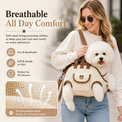 The Ultimate Hands-Free Dog Carrier|Comfortable Support For Every Adventure
