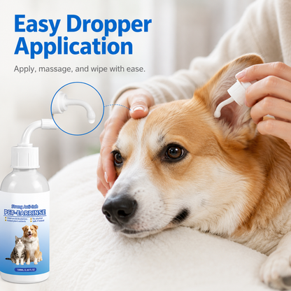 Gentle Pet Ear Cleaner Solution for Dogs & Cats