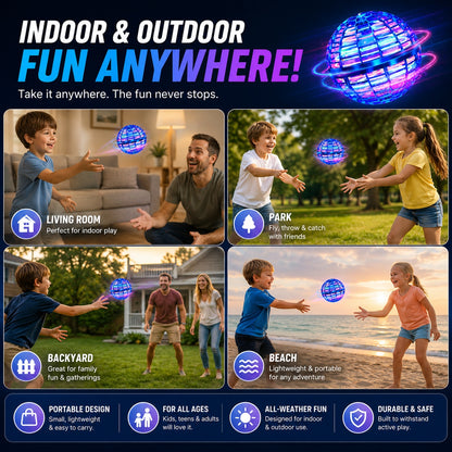 Flying Orb Ball – The Magic LED Boomerang Toy Everyone Loves