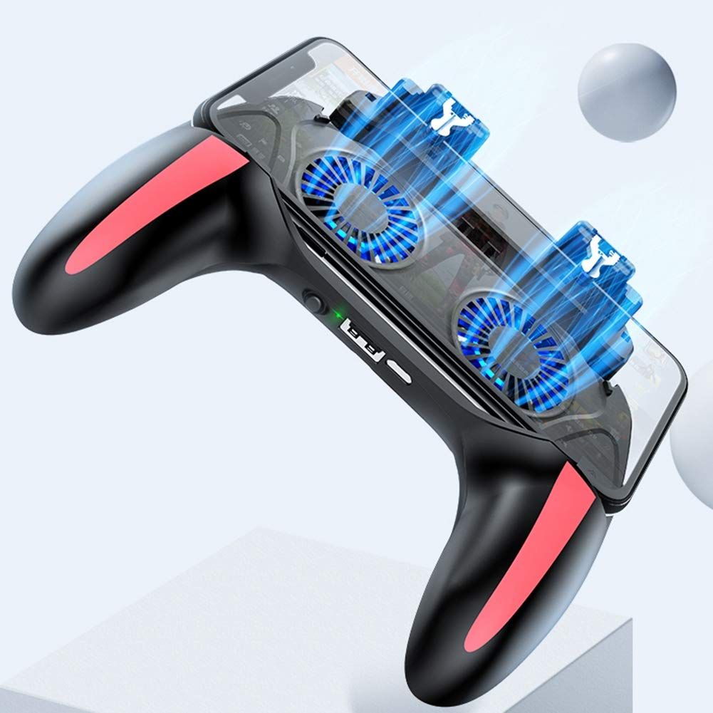 Mobile Phone Cooling Game Controller |Play Longer With Powerful Dual-Fan Cooling
