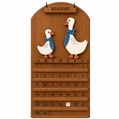 📅Goose Welcome Perpetual Farmhouse Calendar
