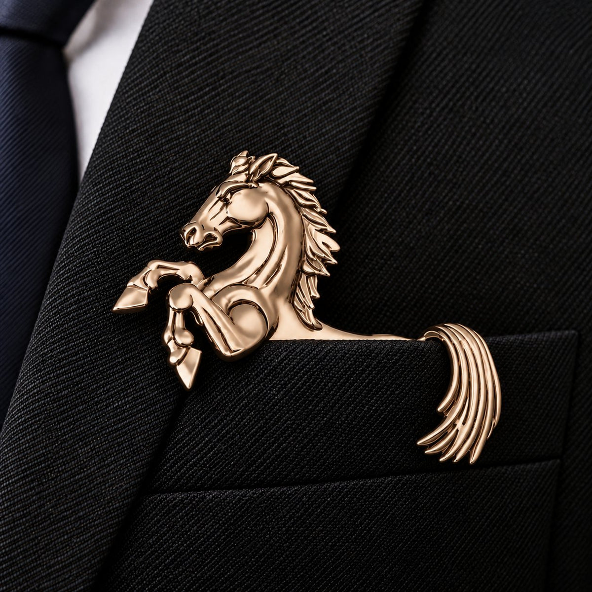 🐊✨ Luxury Sculpted Animal Brooch – Premium Statement Piece for Suits & Blazers