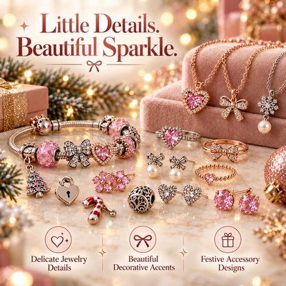 🎄 24-Day Jewelry Advent Calendar – Sparkling Christmas Surprises for Her