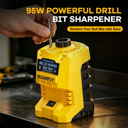 ⚒️Electric Drill Bit Sharpener for 3–13 mm HSS & Carbon-Steel Bits
