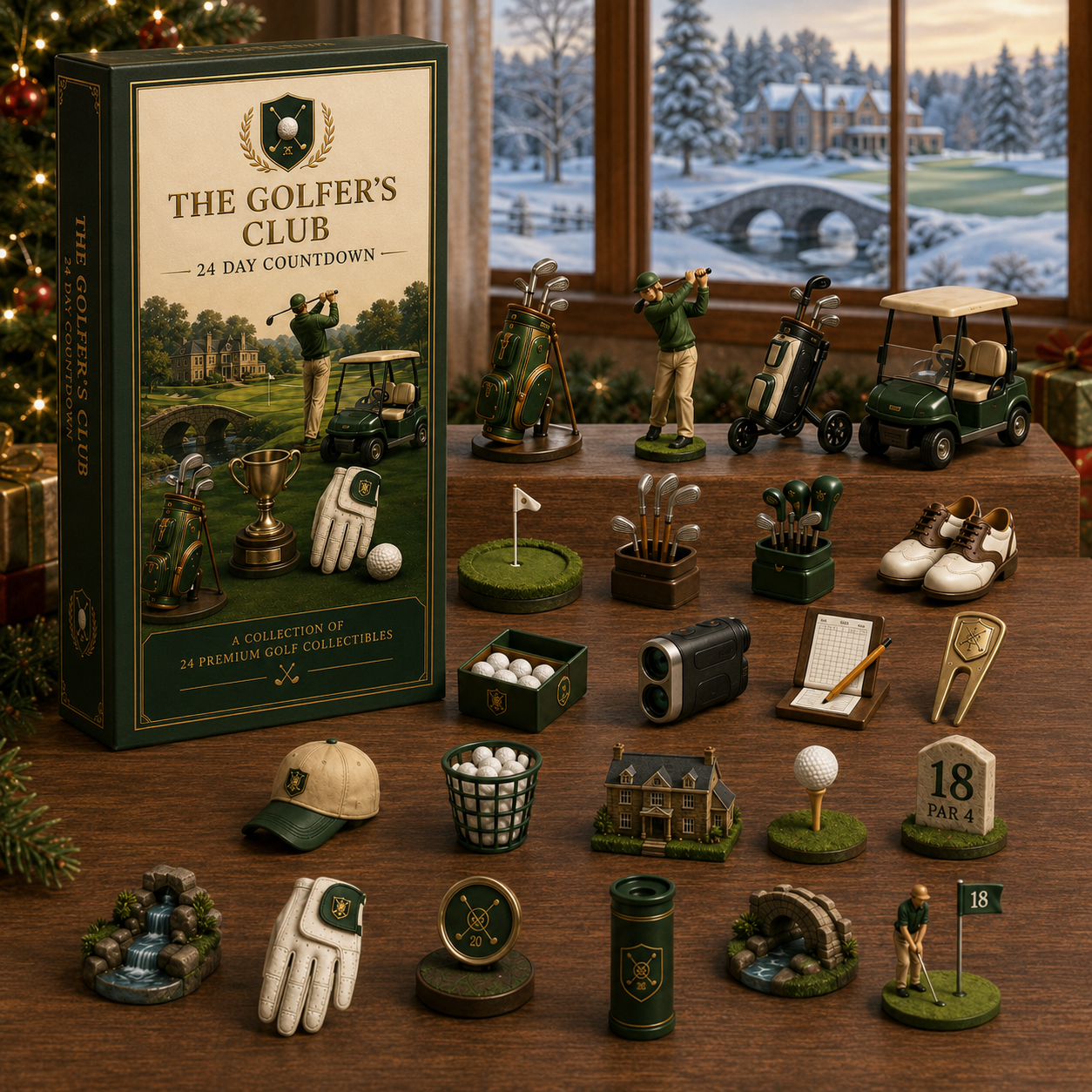 ⛳ 24-Day Golf Advent Calendar – A New Fairway Surprise Every Day