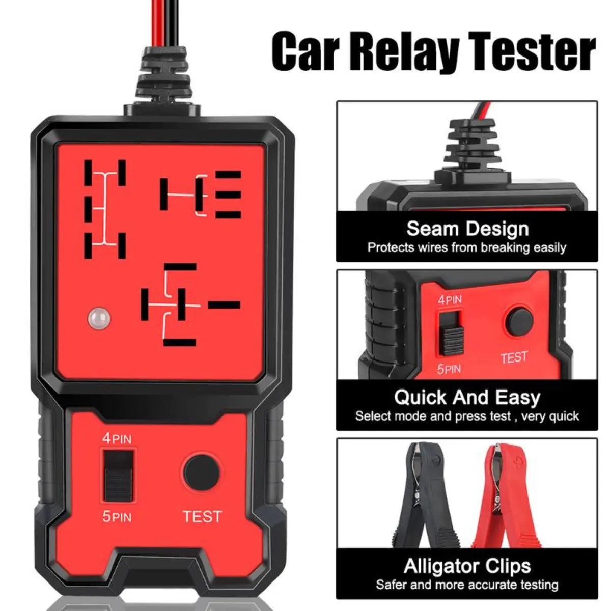 🔥 Limited Time Offer🔥Quick-Check 12V Automotive Relay Tester