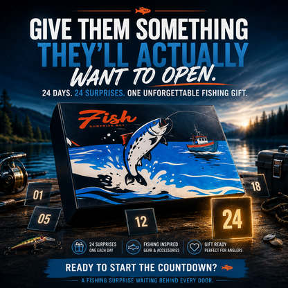 🎣 Fishing Advent Calendar – 24 Days of Fishing Tool Surprises