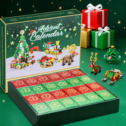 24-Day Christmas Building Blocks Advent Calendar