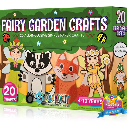 20-in-1 Paper Craft Kit for Kids | Creative DIY Arts & Crafts Box