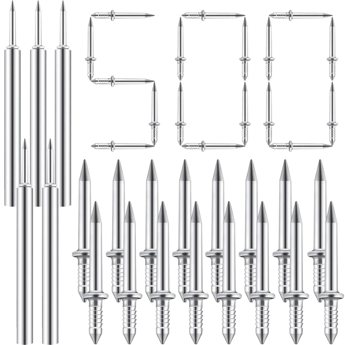 🔨 Concealed Double-Headed Trim Nails – Cleaner Baseboard Installation