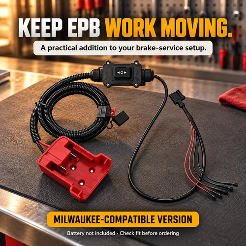 🔧 12–24V EPB Emergency Release & Service Tool – Direct Forward & Reverse Motor Control