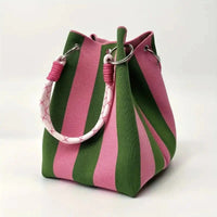 Pink and Green Stripes