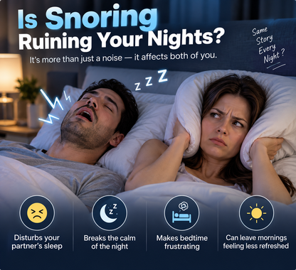 Bvuyomi™ Neck Wearable – Simple Bedtime Snoring Support
