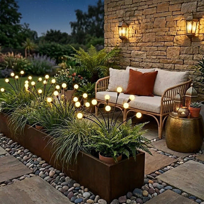 🎉NEW ARRIVAL-49% OFF✨🌿 Solar Firefly Glow Stakes – 32/48LED Garden Lights That Dance in the Breeze