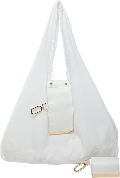 🔥 HOT SALE 15% OFF 🔥Portable Foldable Keychain Tote Bag | Reusable Shopping Bag