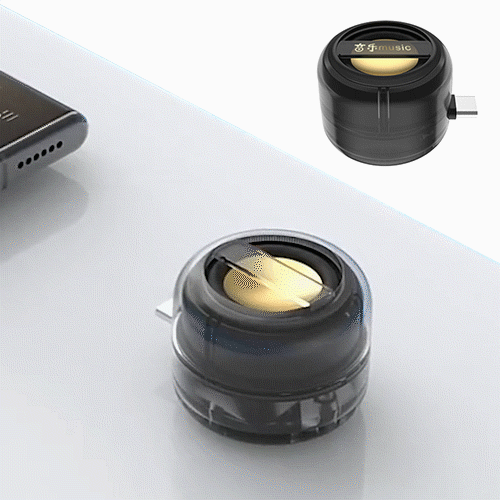 🔊 Mini Plug-In Phone Speaker – Bigger Sound Without the Bulk
