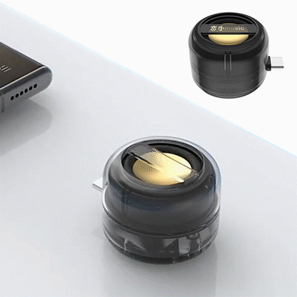 🔊 Mini Plug-In Phone Speaker – Bigger Sound Without the Bulk