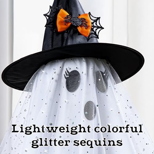 2-Pack Light-Up Halloween Ghosts with Remote
