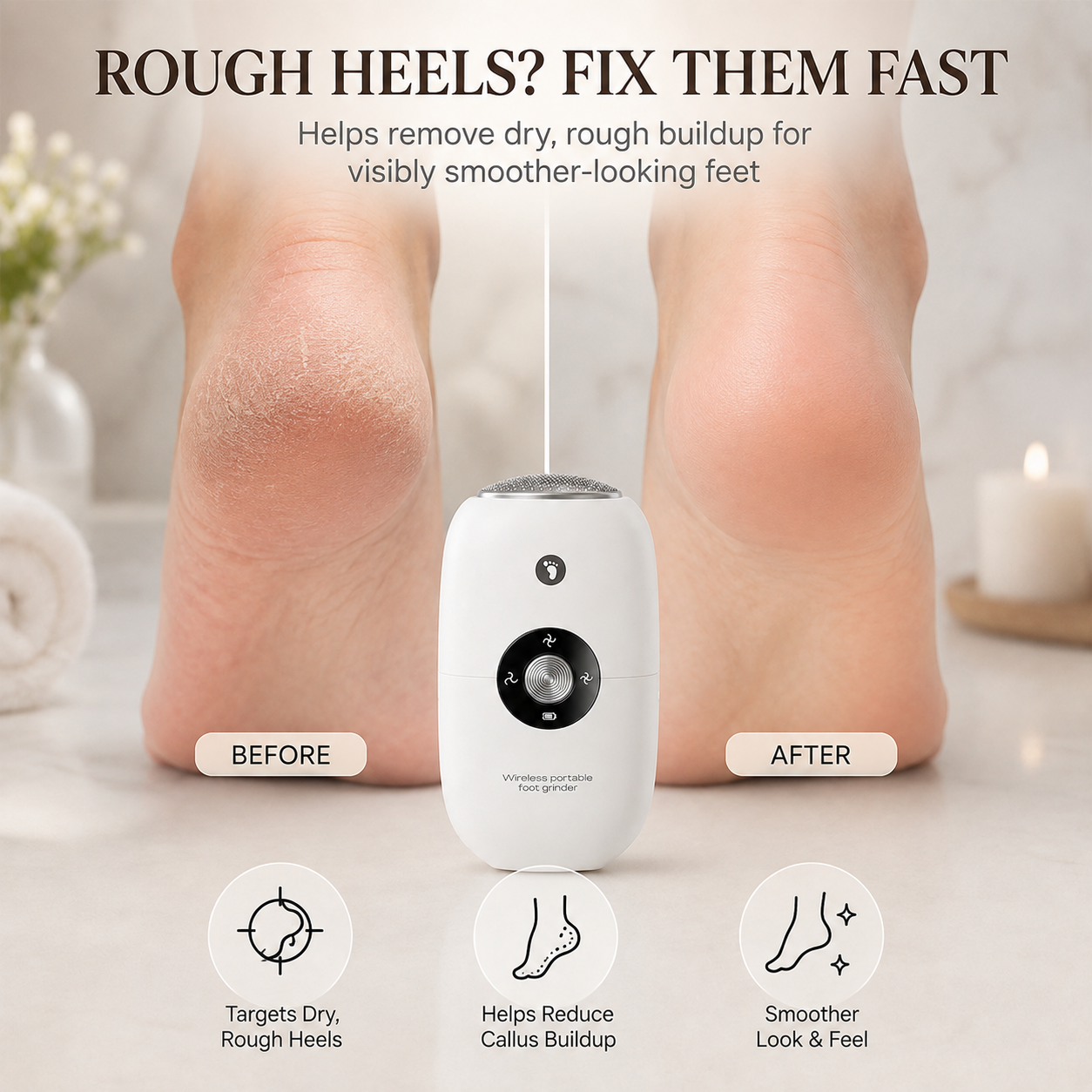 🦶Automatic Foot Pedicure Grinder-Get Smoother Feet at Home