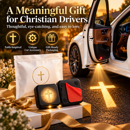 Christian Car Door Projector Light – Faith-Inspired Welcome Glow