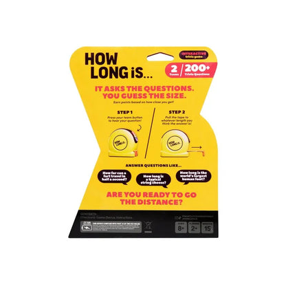 How Long Is  - The Interactive Trivia Game Where You Guess the Length
