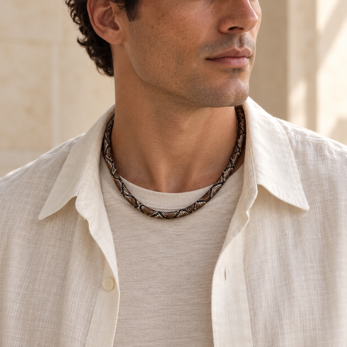 Serpent Statement Necklace