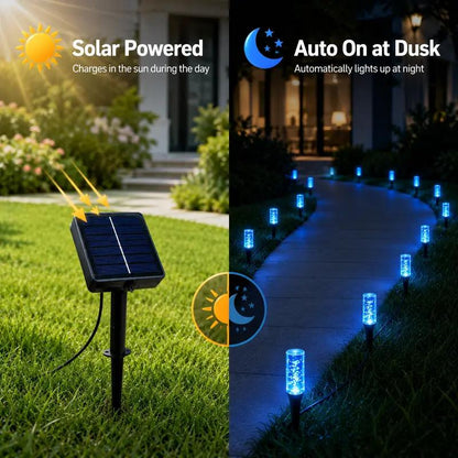 ☀️Set of 20 LED Solar Garden Stake Lights