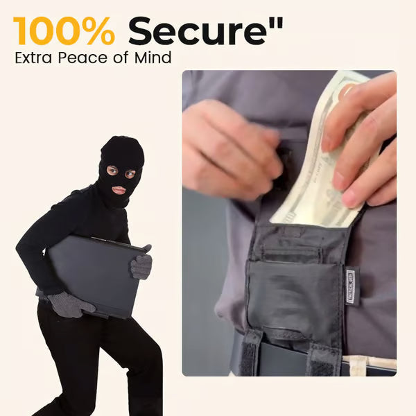 Slim Belt Wallet | The Invisible Wallet That Goes Everywhere
