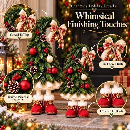 🎄Whimsical Christmas Elf Tree Decor
