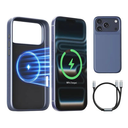 🔋 PinkBird Power Case – Protective Charging Phone Case with Backup Battery & Type-C Connectivity