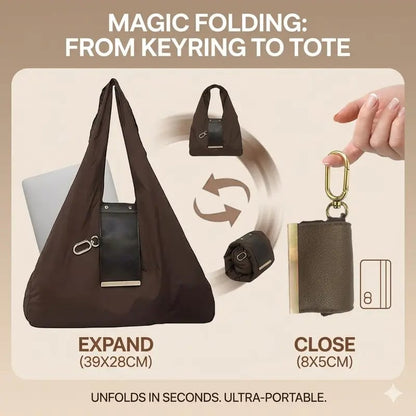 🔥Special Offer | Only $19.99✨Foldable Keychain Bag Reusable Grocery Bags